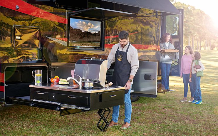 Outdoor Grill CENTER LQ