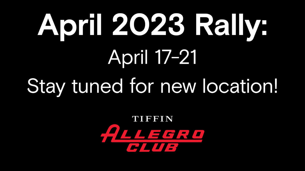 Allegro Club April Rally Change