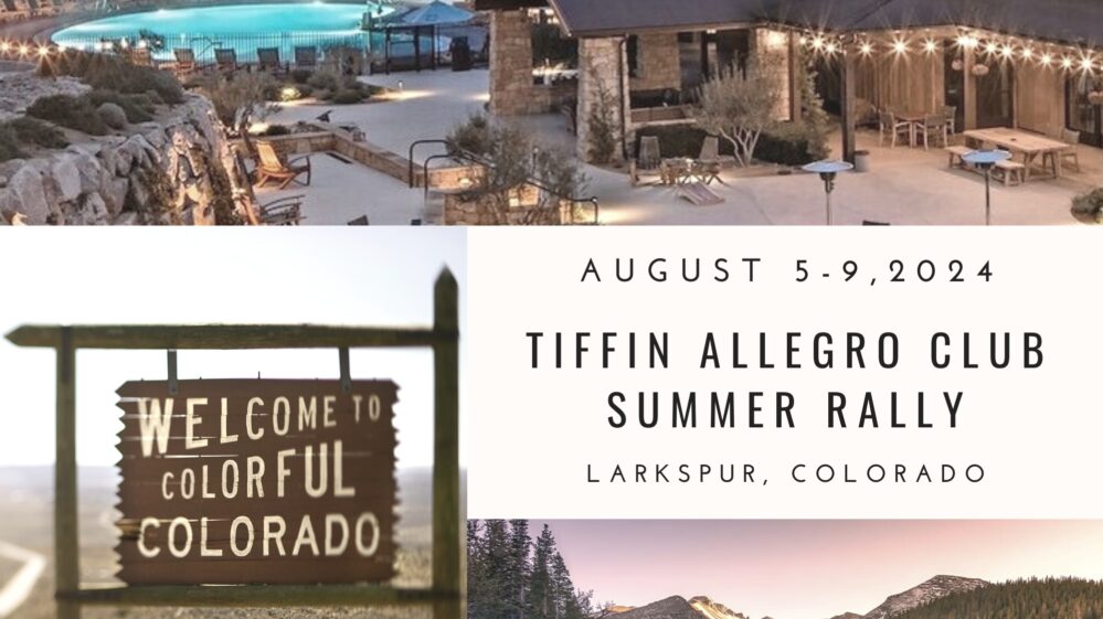 Aug 2024 Tiffin Rally Larkspur CO