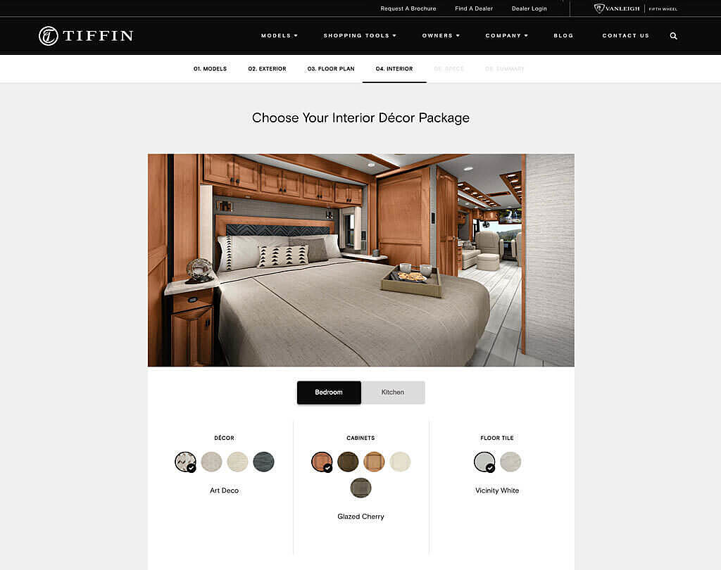Tiffin Build Your Own Ads Allegro Bus 1