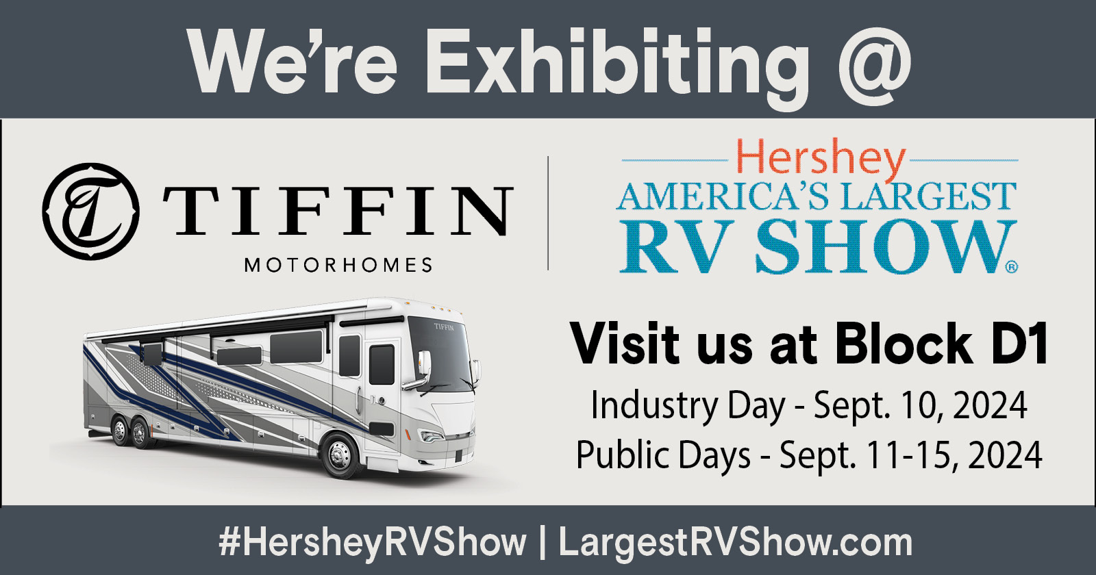 Visit Us At The Hershey RV Show